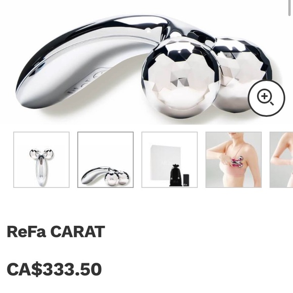 ReFa CARAT face and body roller - Picture 1 of 4
